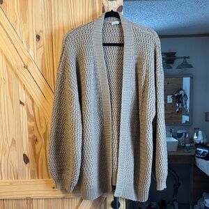 ZYIA Petra Tan Women's Cardigan Sweater